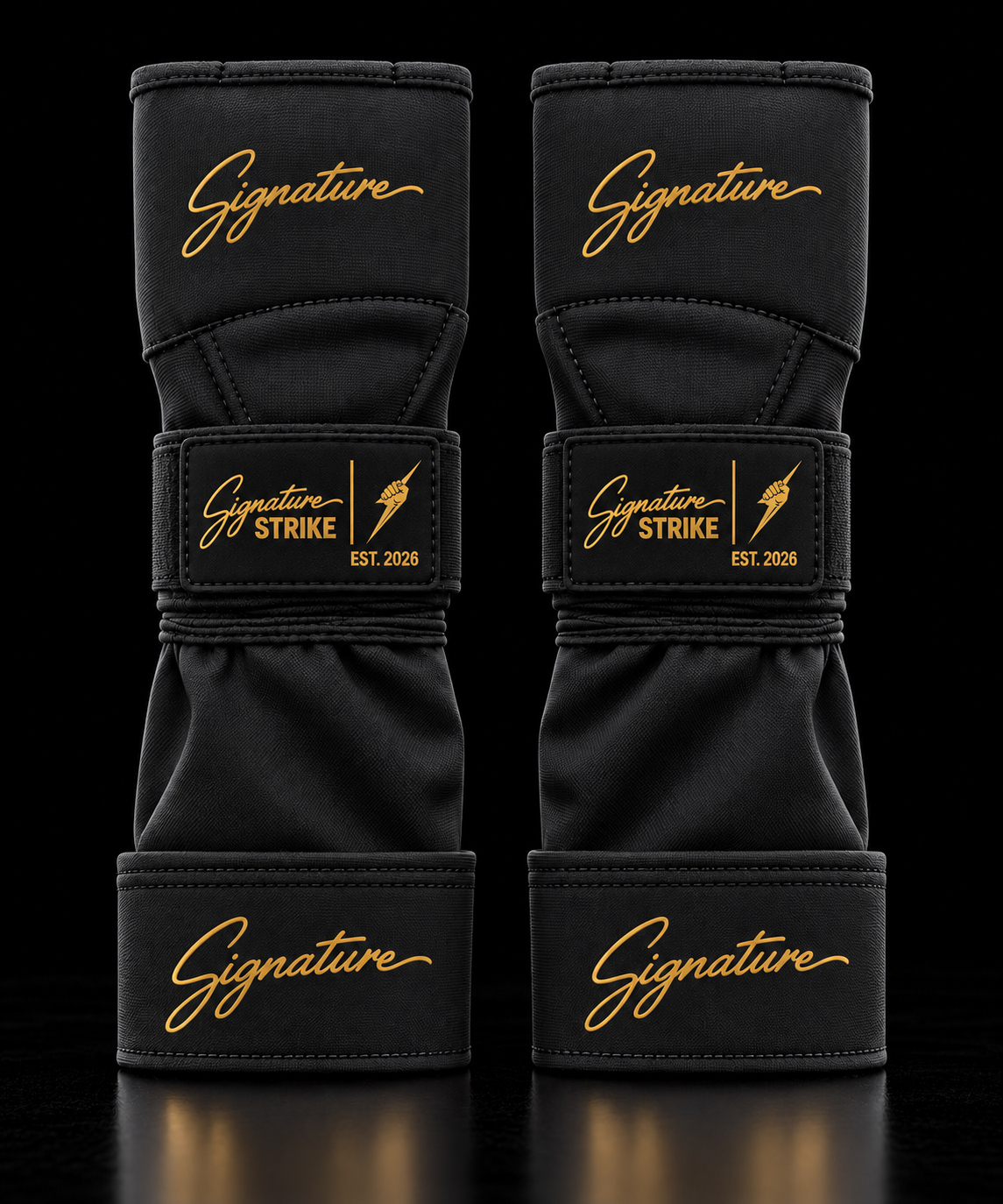 Signature Strike Gel Hand Wraps + Sleeve